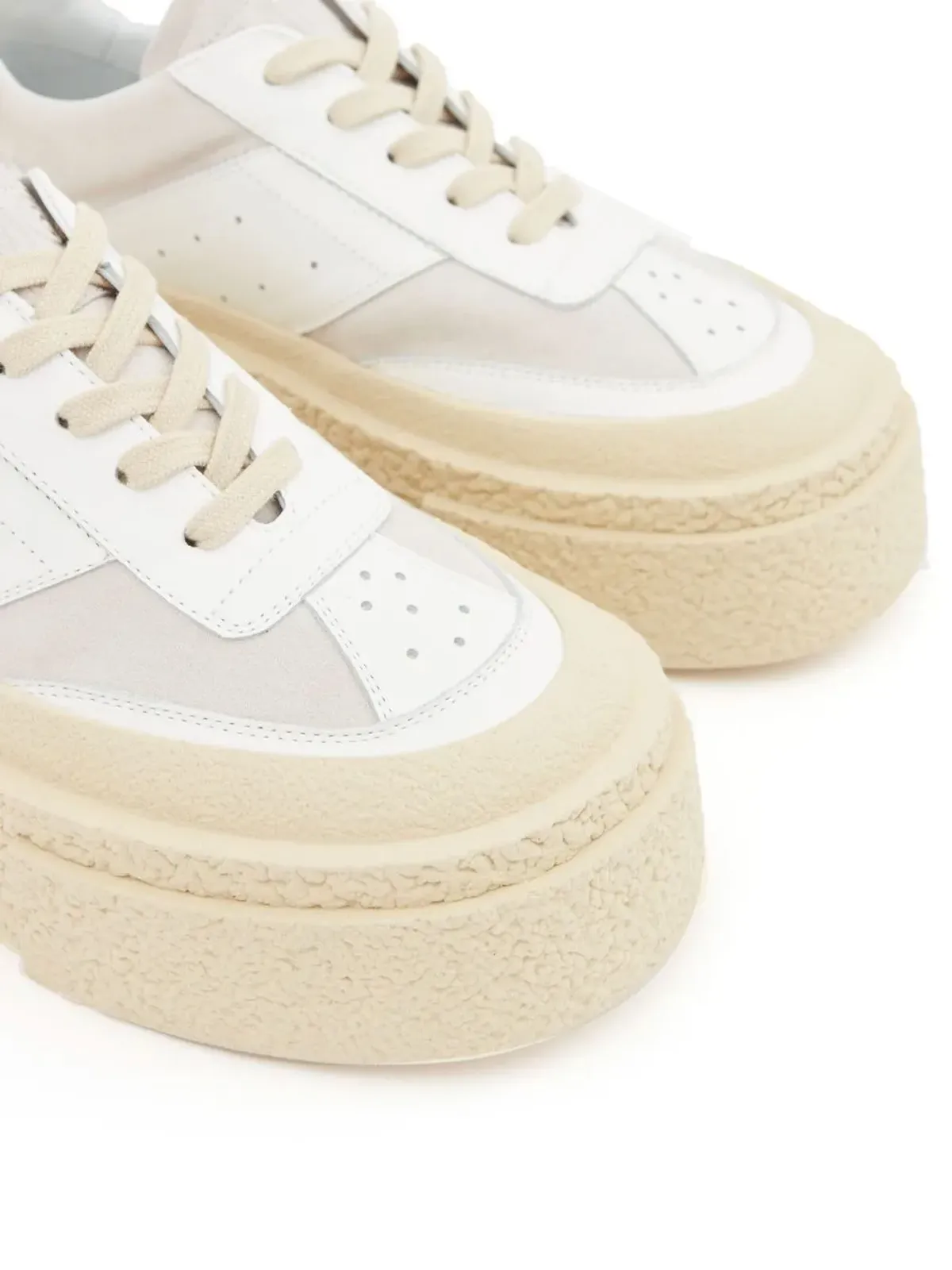 MM6 Maison Margiela チャンキー・フラットフォームスニーカー - 画像4