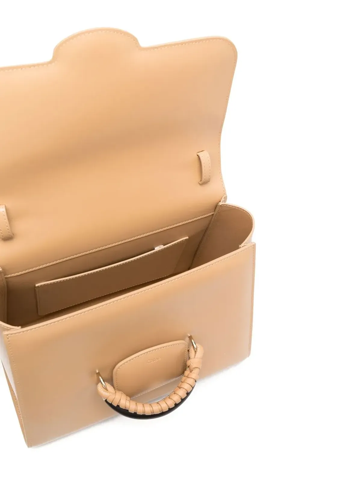 Chloé カティー レザー トートバッグ - 画像5