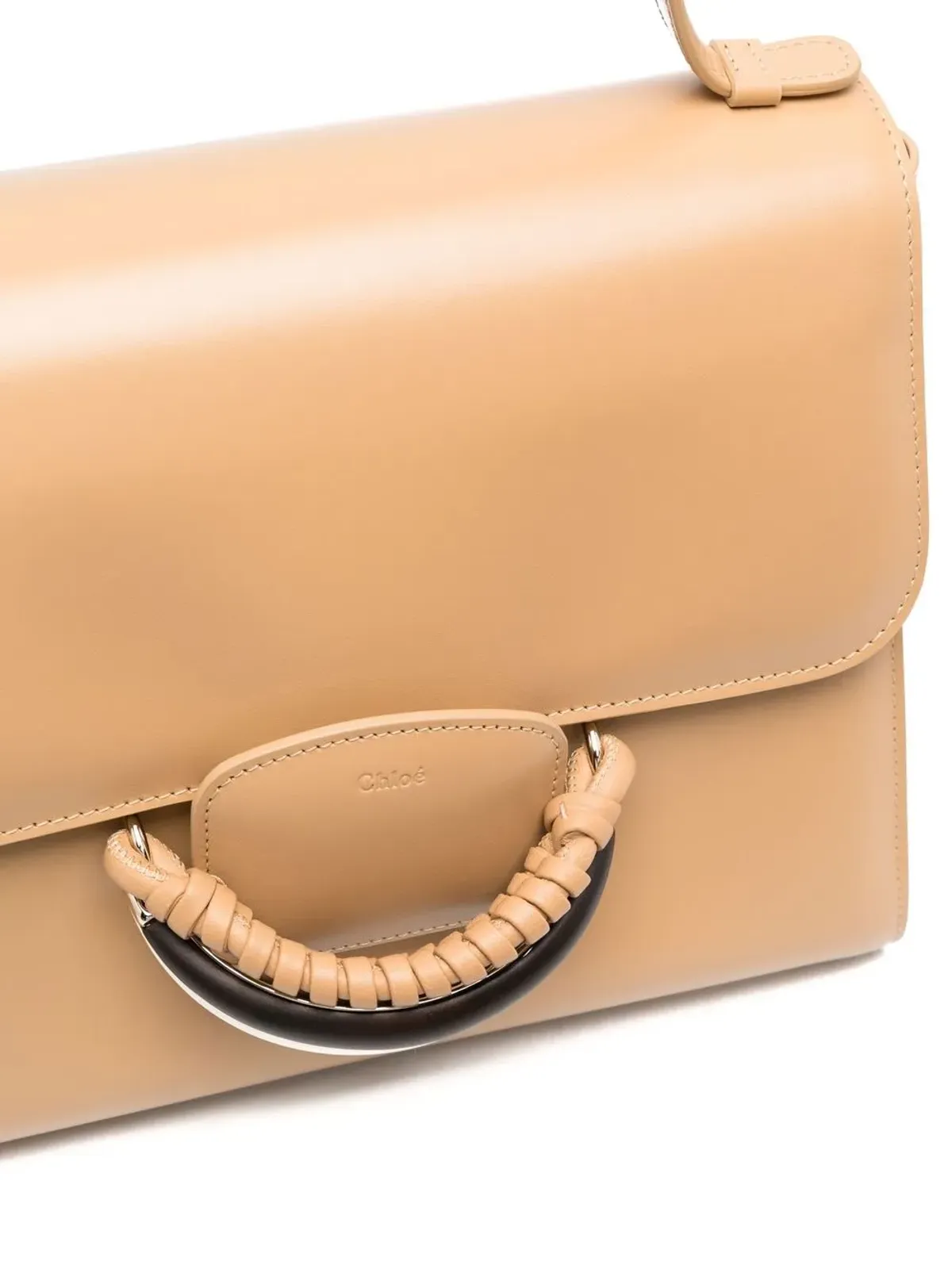 Chloé カティー レザー トートバッグ - 画像4