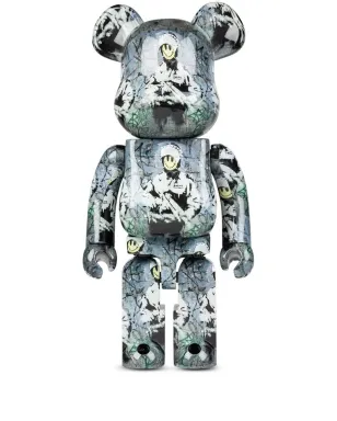 MEDICOM TOY Riot Cop BE@RBRICK figure - Grey - サムネイル1