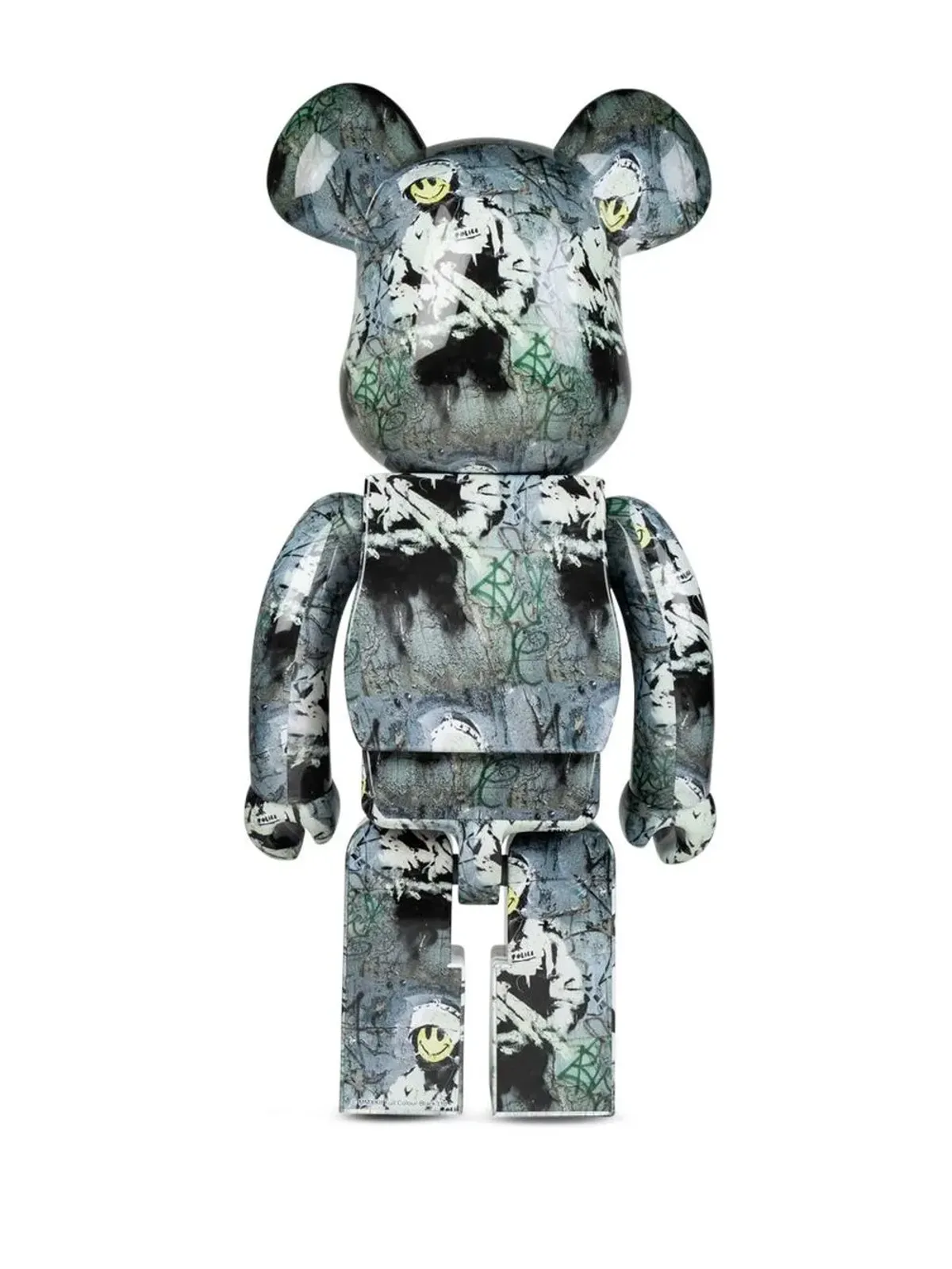 MEDICOM TOY Riot Cop BE@RBRICK figure - Grey - 画像2
