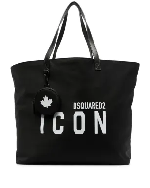 DSQUARED2 ロゴプリント トートバッグ - サムネイル1