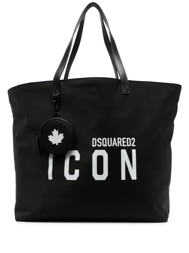 Dsquared2 DSQUARED2 ロゴプリント トートバッグの商品画像