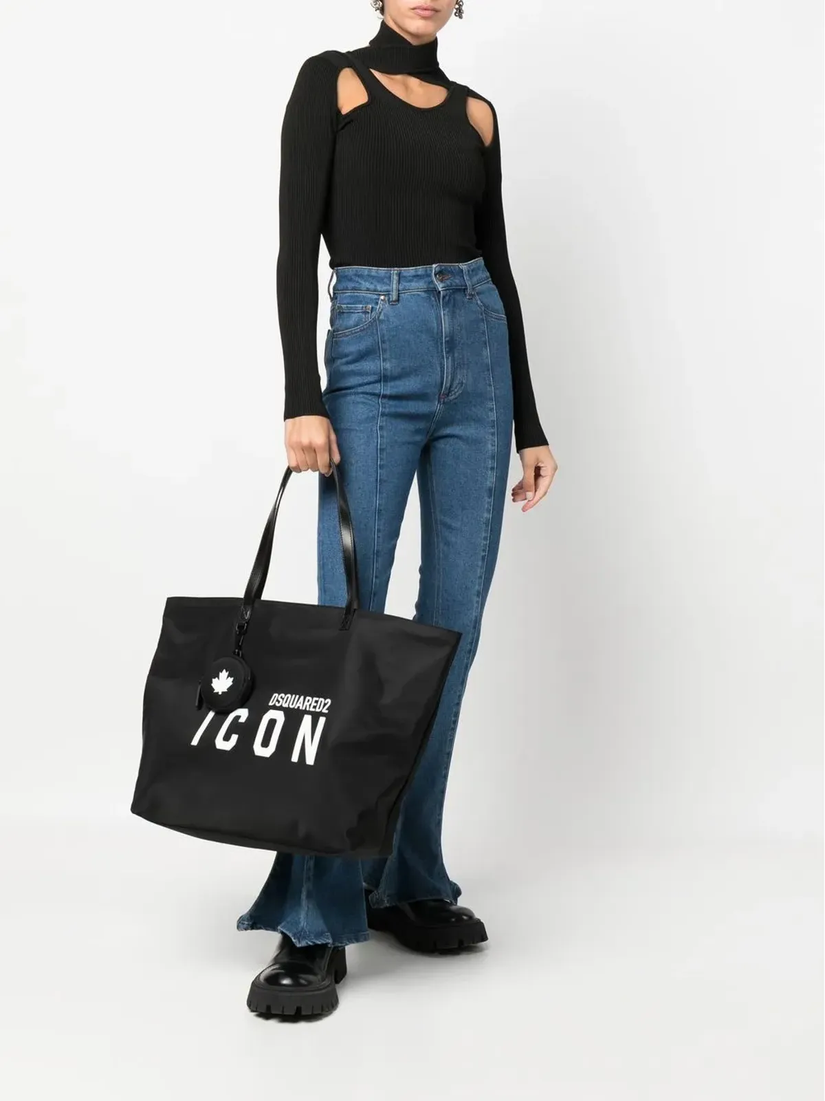 DSQUARED2 ロゴプリント トートバッグ - 画像2