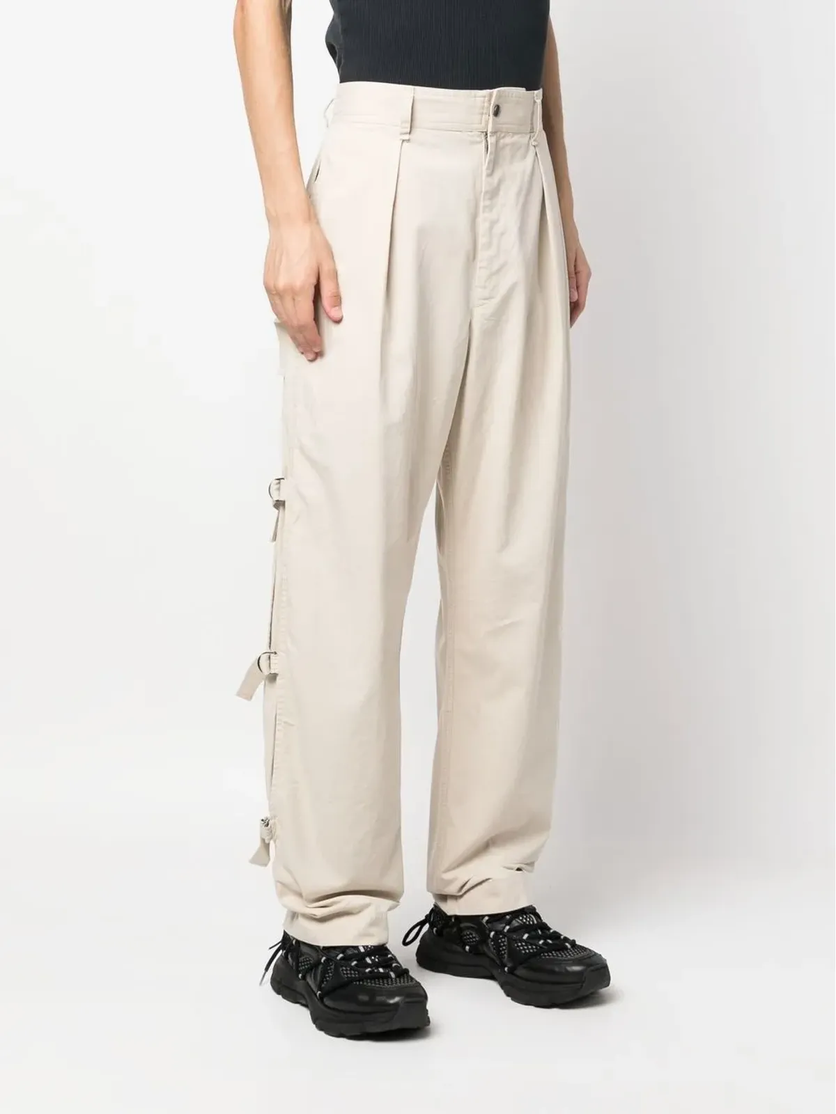 MARANT プリーツ入りストレートパンツ - 画像3