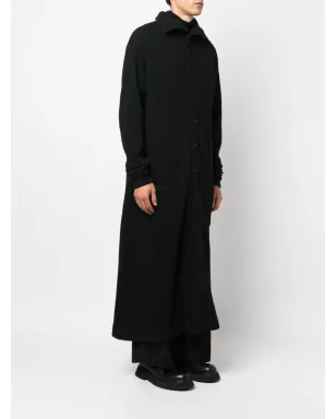Yohji Yamamoto ファインニット アンクル丈コート - サムネイル3