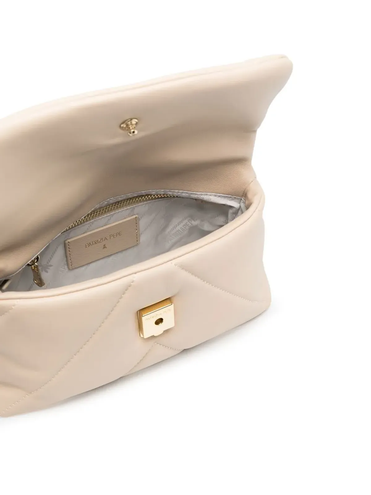 Patrizia Pepe フライパッド入りショルダーバッグ - Neutrals - 画像4