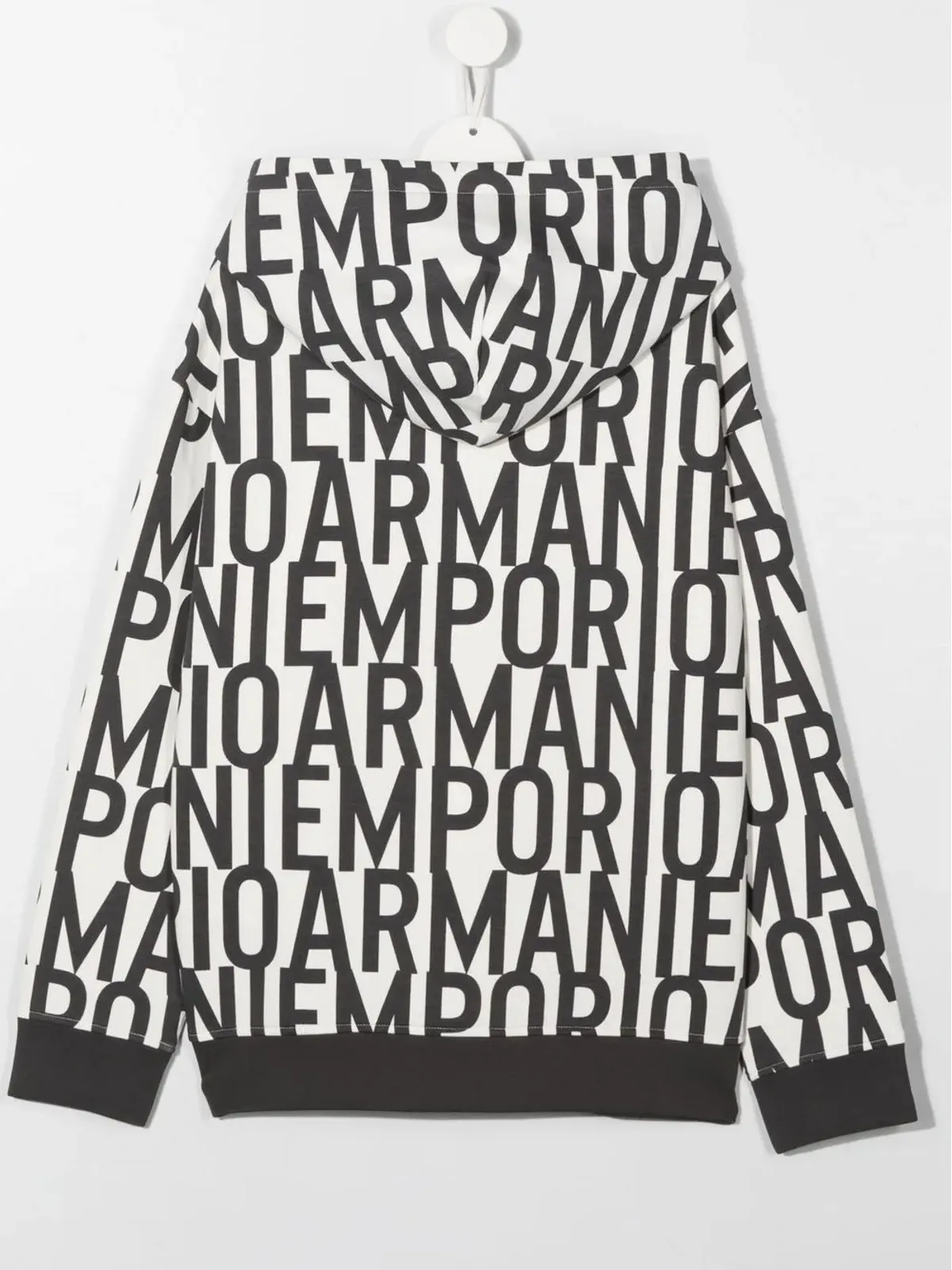 Emporio Armani Kids ロゴプリントフーディ - 画像2