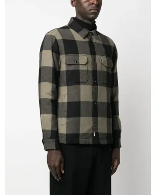 Woolrich チェック柄キルティングシャツジャケット - サムネイル3