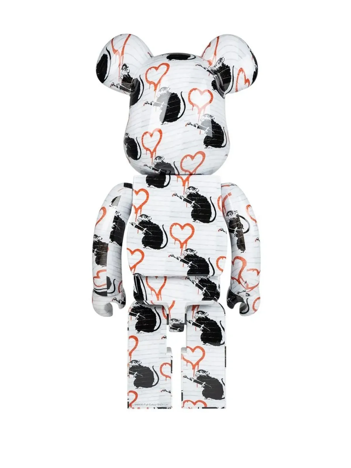 MEDICOM TOY BE@RBRICK Love Rat フィギュア - 画像2