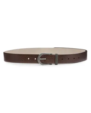 Brunello Cucinelli グレインドレザー ベルト - サムネイル1