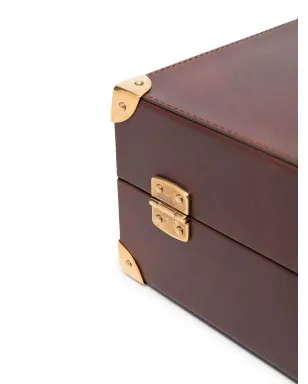Brunello Cucinelli 8ピース レザー ウォッチボックス - ブラウン - サムネイル3