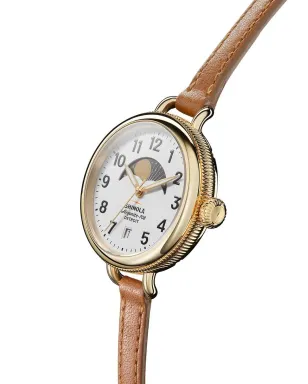 Shinola バーディー ムーンフェイズ ホワイト - サムネイル2