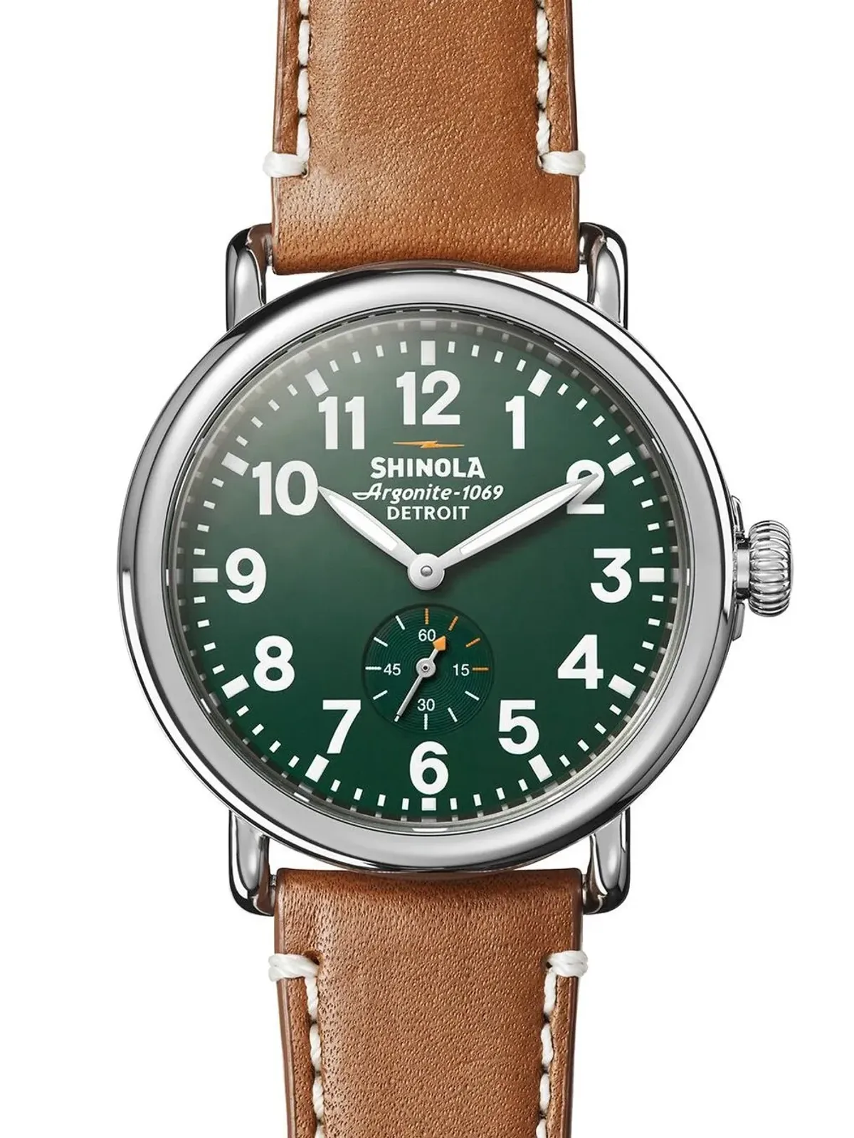 Shinola The Runwell グリーン - 画像2