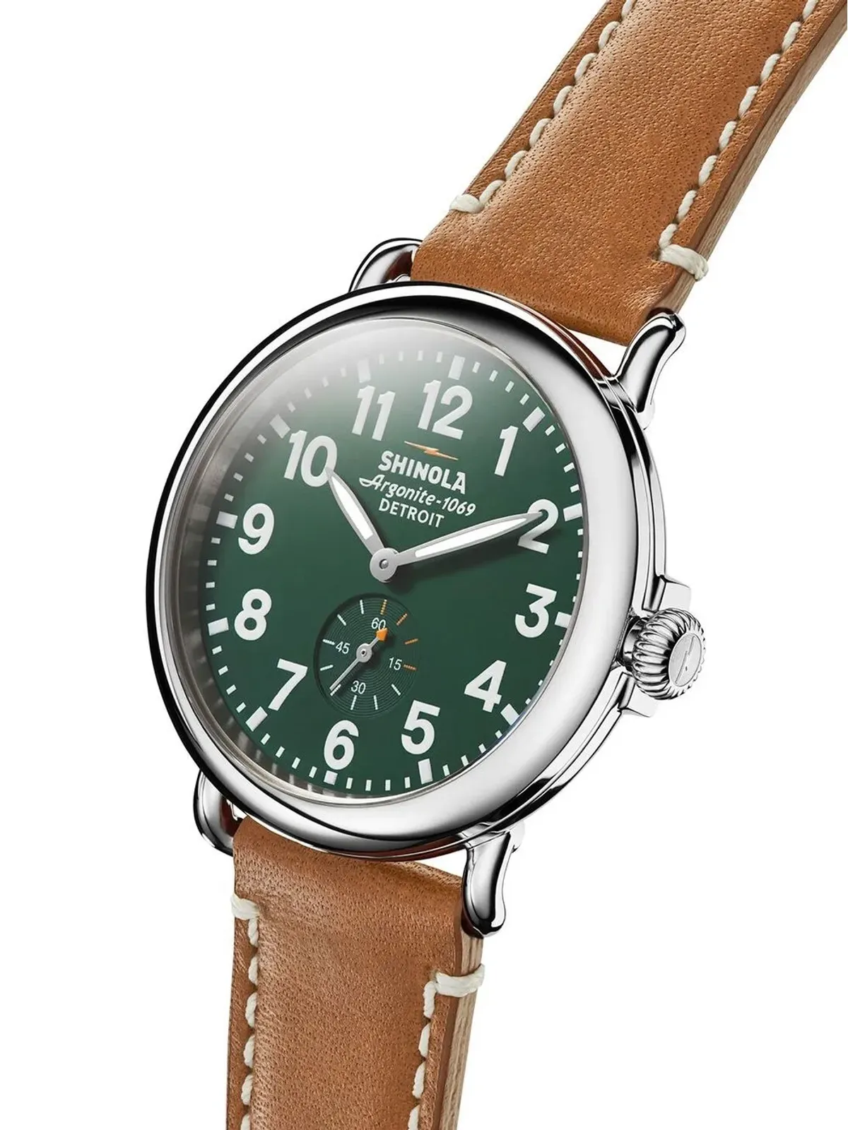 Shinola The Runwell グリーン - 画像3