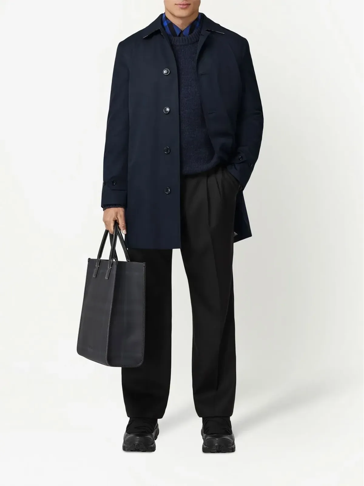 Burberry パディントン ヘリテージコート - Blue - 画像2