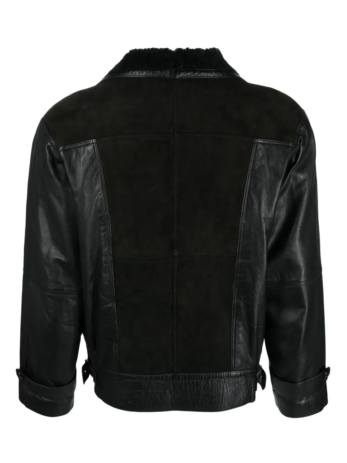 A.N.G.E.L.O. Vintage Cult 1980s sheepskin jacket - Black - 画像2