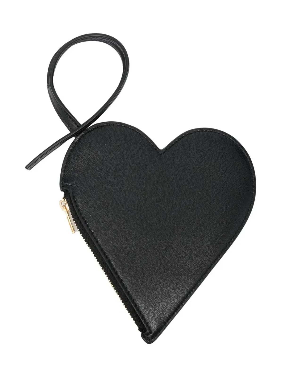 Jil Sander ハート型の財布 - ブラック - 画像2