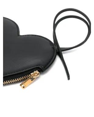 Jil Sander ハート型の財布 - ブラック - サムネイル3