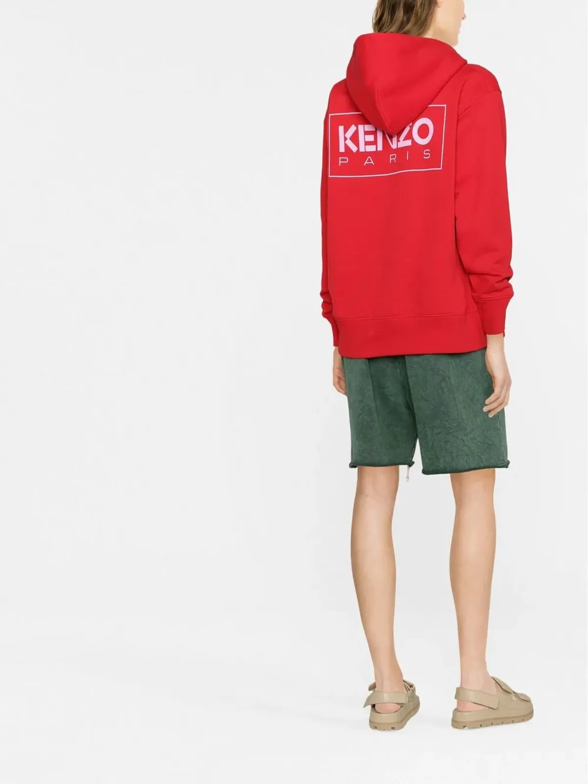 Kenzo チェストロゴプリント入りフーディ - 画像2
