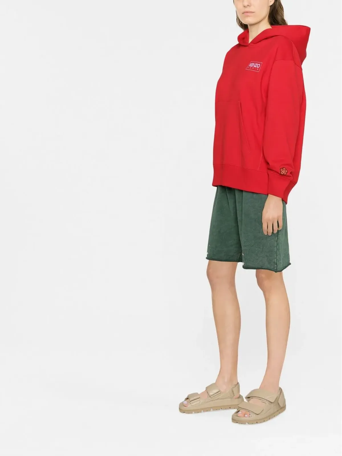Kenzo チェストロゴプリント入りフーディ - 画像3