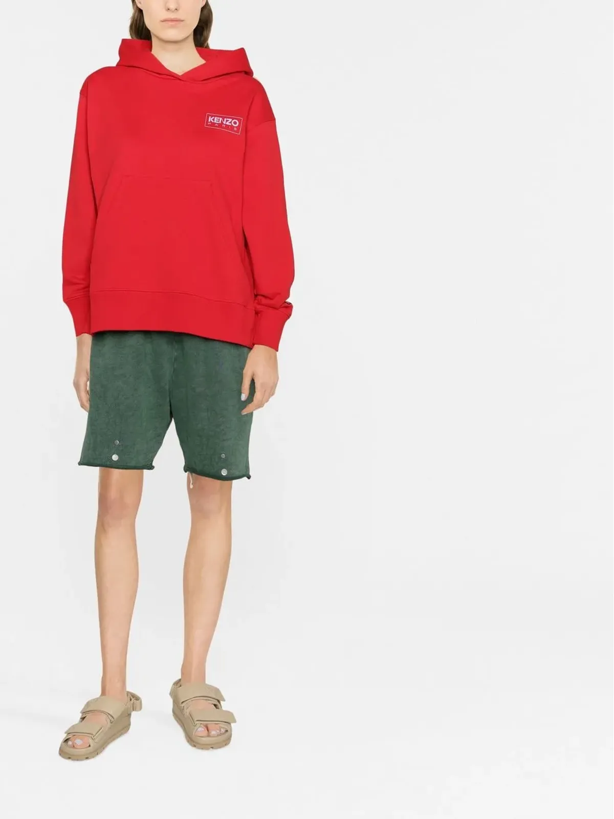 Kenzo チェストロゴプリント入りフーディ - 画像4