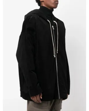Rick Owens DRKSHDW ドローストリングフーディージャケット - サムネイル3
