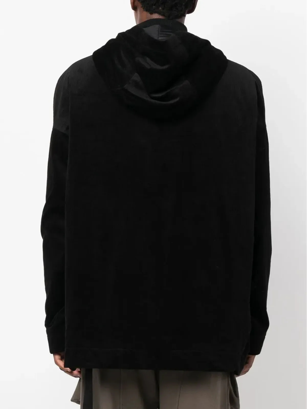Rick Owens DRKSHDW ドローストリングフーディージャケット - 画像4