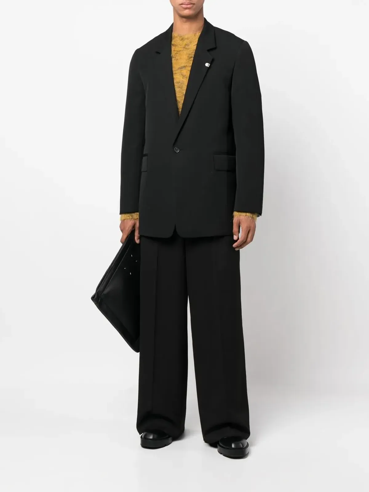 Jil Sander シングルブレスト ウールブレザー - 画像2