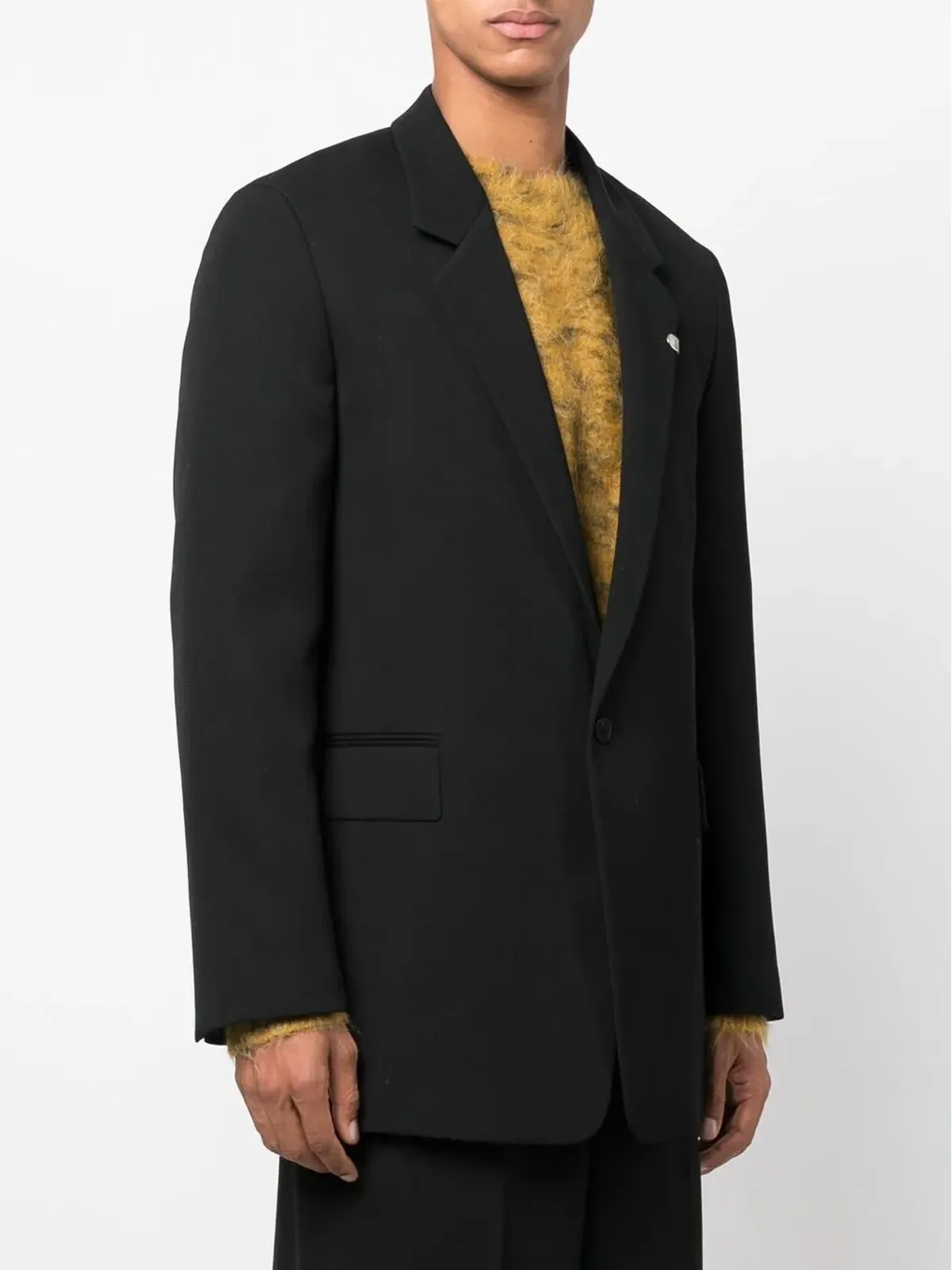 Jil Sander シングルブレスト ウールブレザー - 画像3