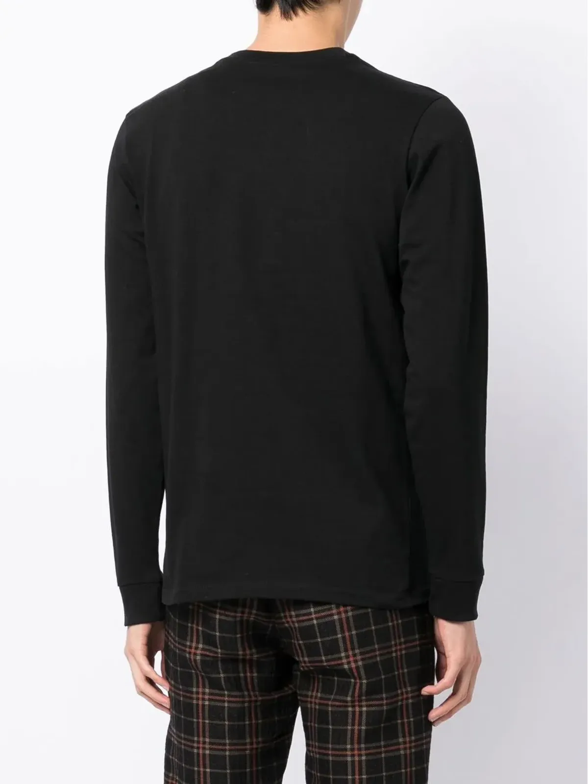 Edward Crutchley グラフィックプリント コットン Tシャツ - ブラック - 画像4