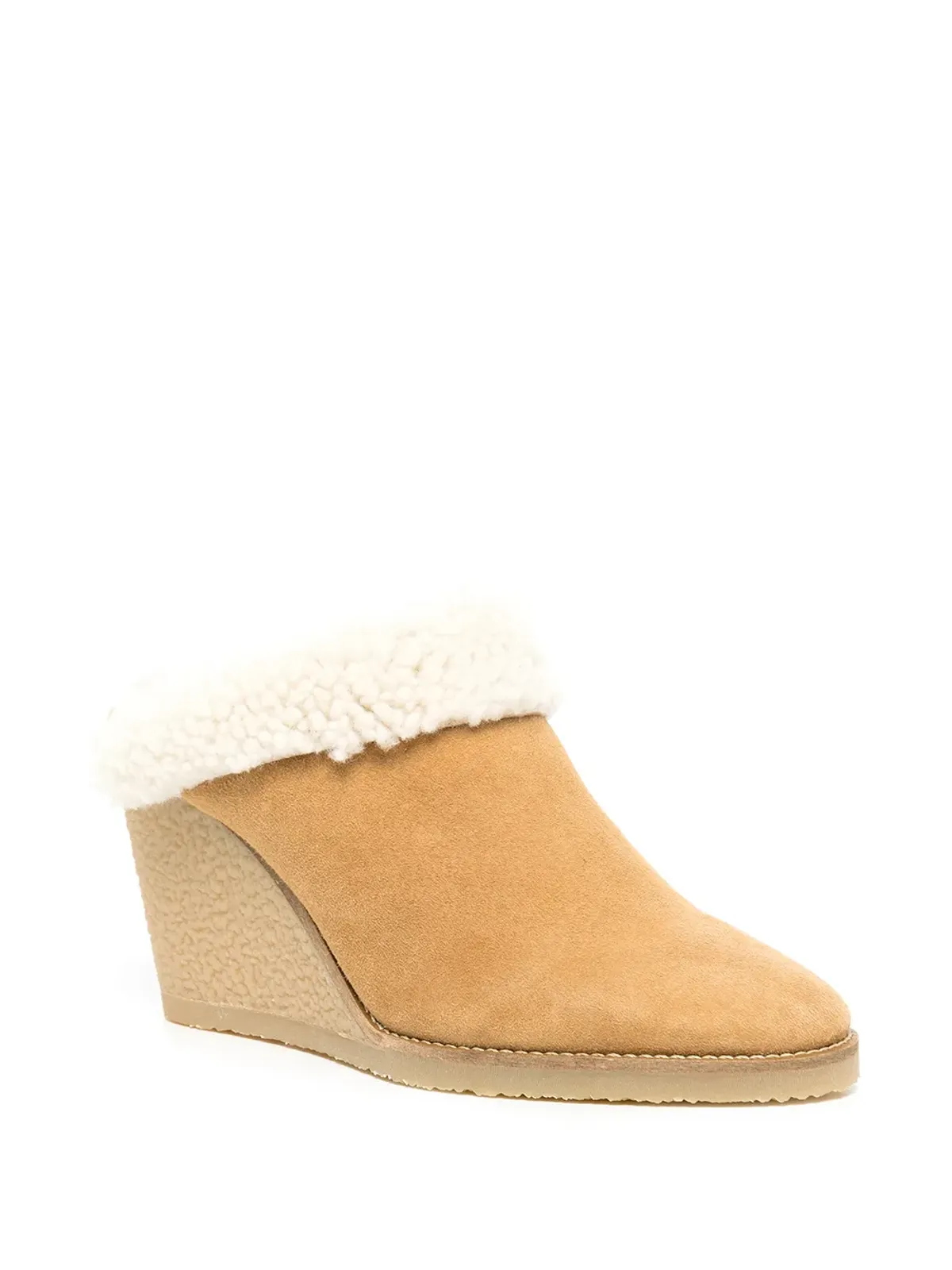 ISABEL MARANT シアリング ウェッジ ミュール - 画像2