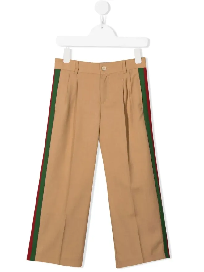 Gucci Kids Gucci Kids グッチキッズ プリーツ入り テーラードパンツの商品画像