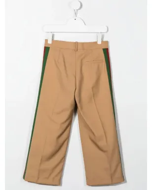 Gucci Kids グッチキッズ プリーツ入り テーラードパンツ - サムネイル2