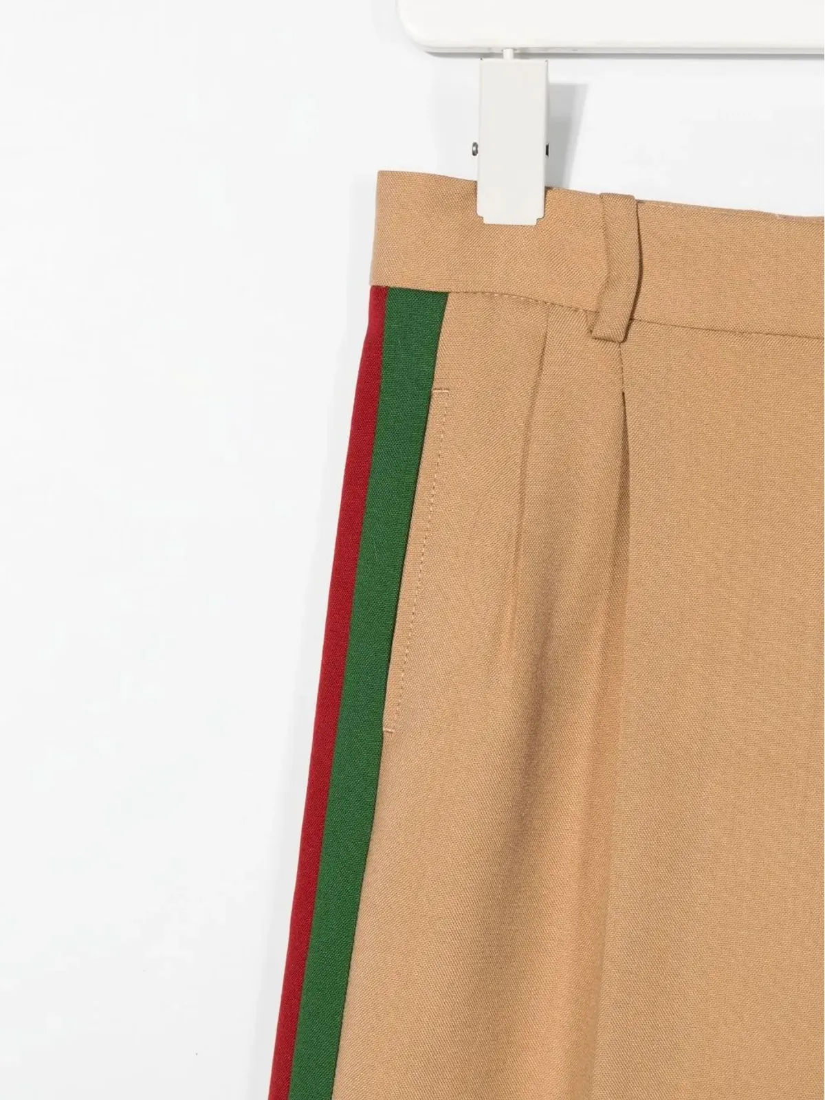 Gucci Kids グッチキッズ プリーツ入り テーラードパンツ - 画像3