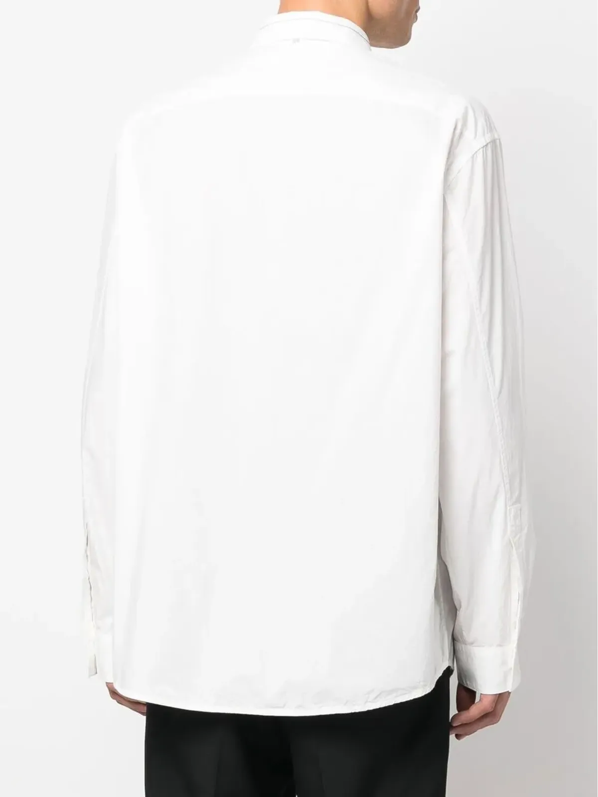 OAMC アシンメトリックポケット長袖シャツ - White - 画像4