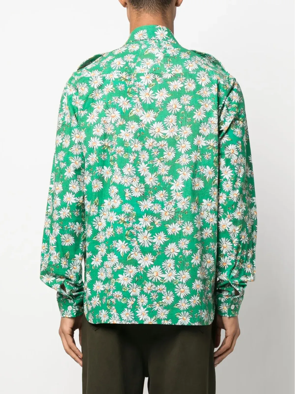 RHUDE デイジープリント ロングスリーブ シャツ - 画像4