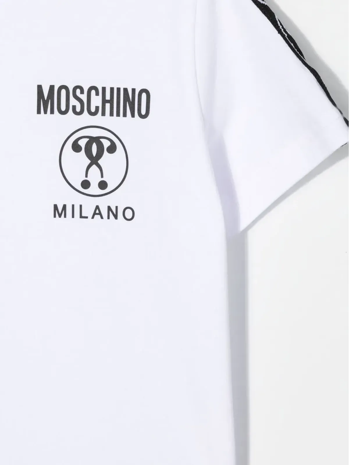Moschino Kids ロゴプリント コットン Tシャツ - 画像3