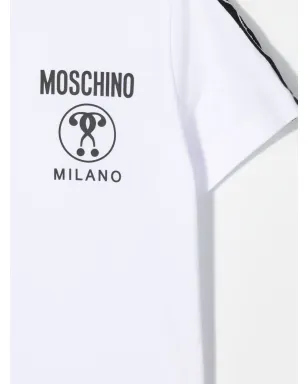 Moschino Kids ロゴプリント コットン Tシャツ - サムネイル3
