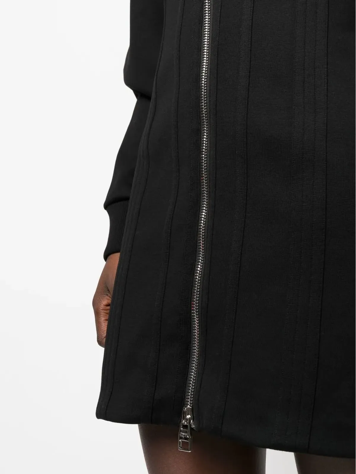 Alexander McQueen ジップディテール ミニドレス - 画像5