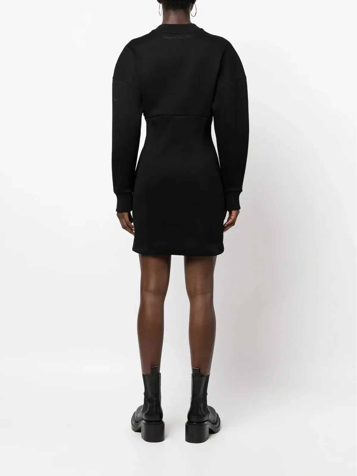 Alexander McQueen ジップディテール ミニドレス - 画像4