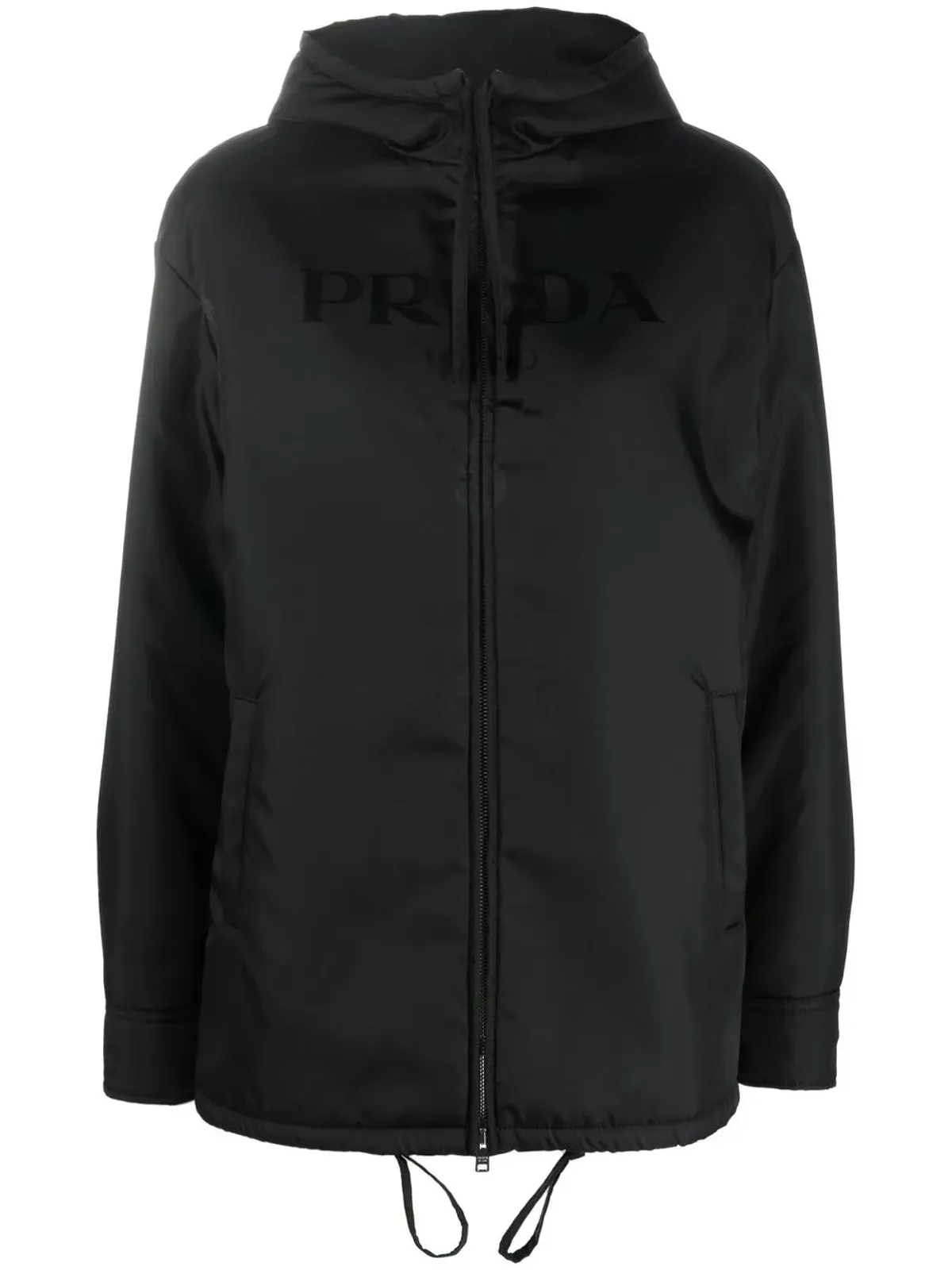 Prada Re-Nylon フード付きジャケット - 画像1