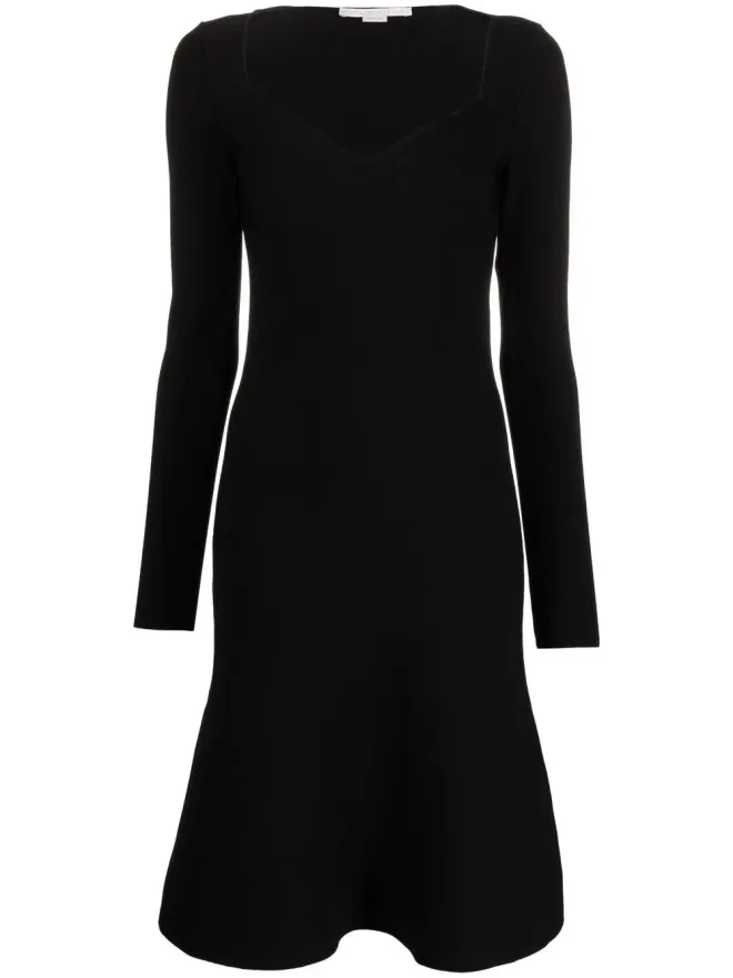Stella McCartney Stella McCartney スウィートハートネック・フレアドレスの商品画像