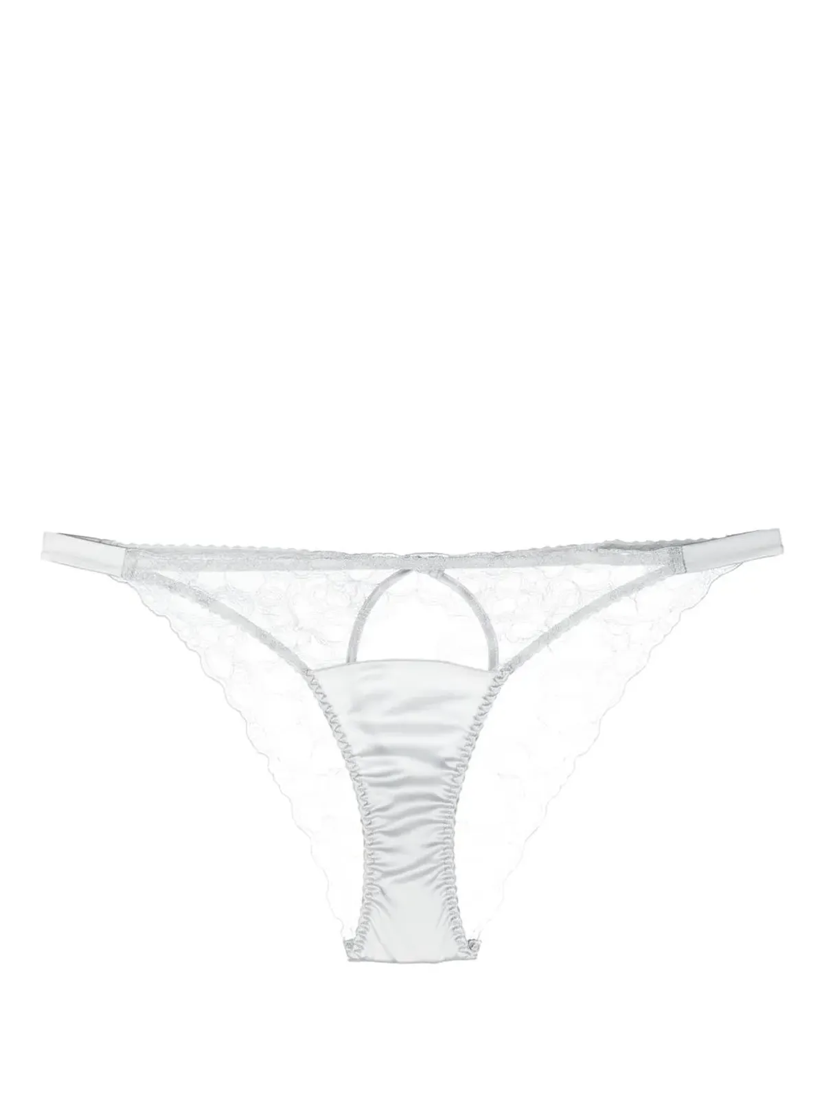 Fleur Of England Sigrid Ouvert lace briefs - 画像1