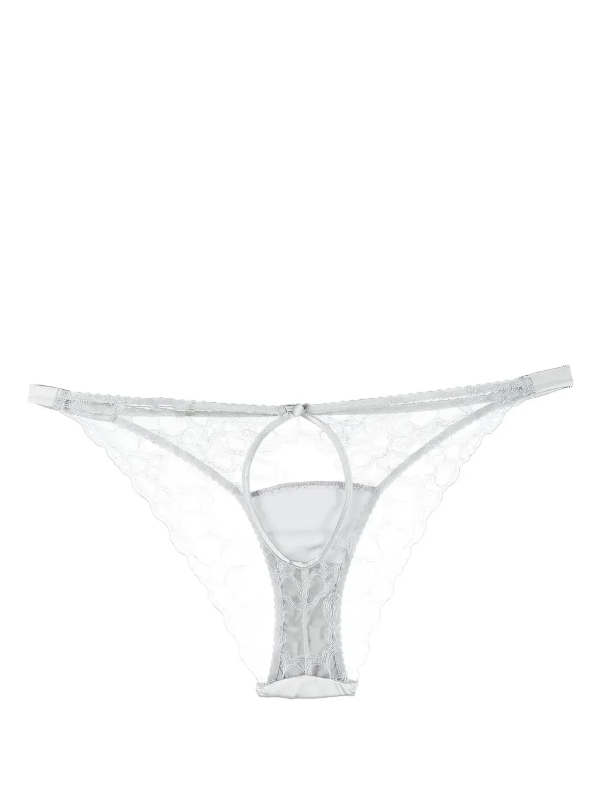 Fleur Of England Sigrid Ouvert lace briefs - 画像2