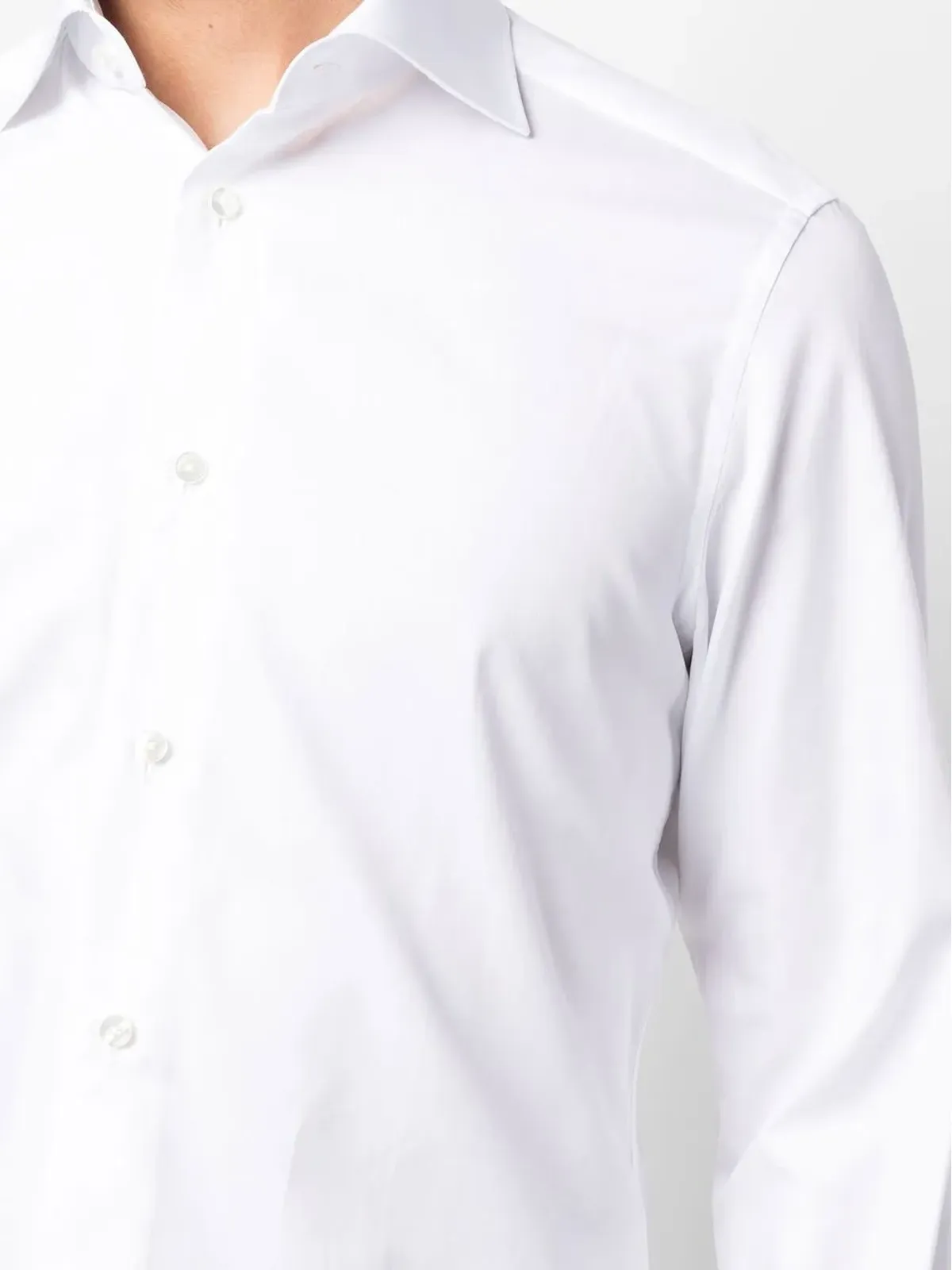 Zegna クラシックボタンアップシャツ - 画像5