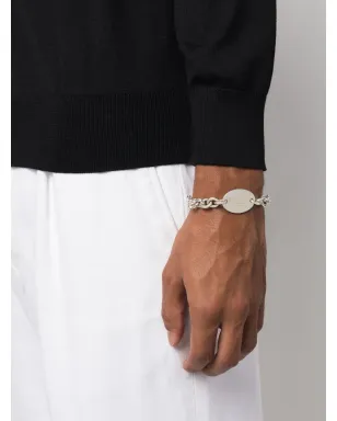 DSQUARED2 ロゴプレートチェーンブレスレット - サムネイル2