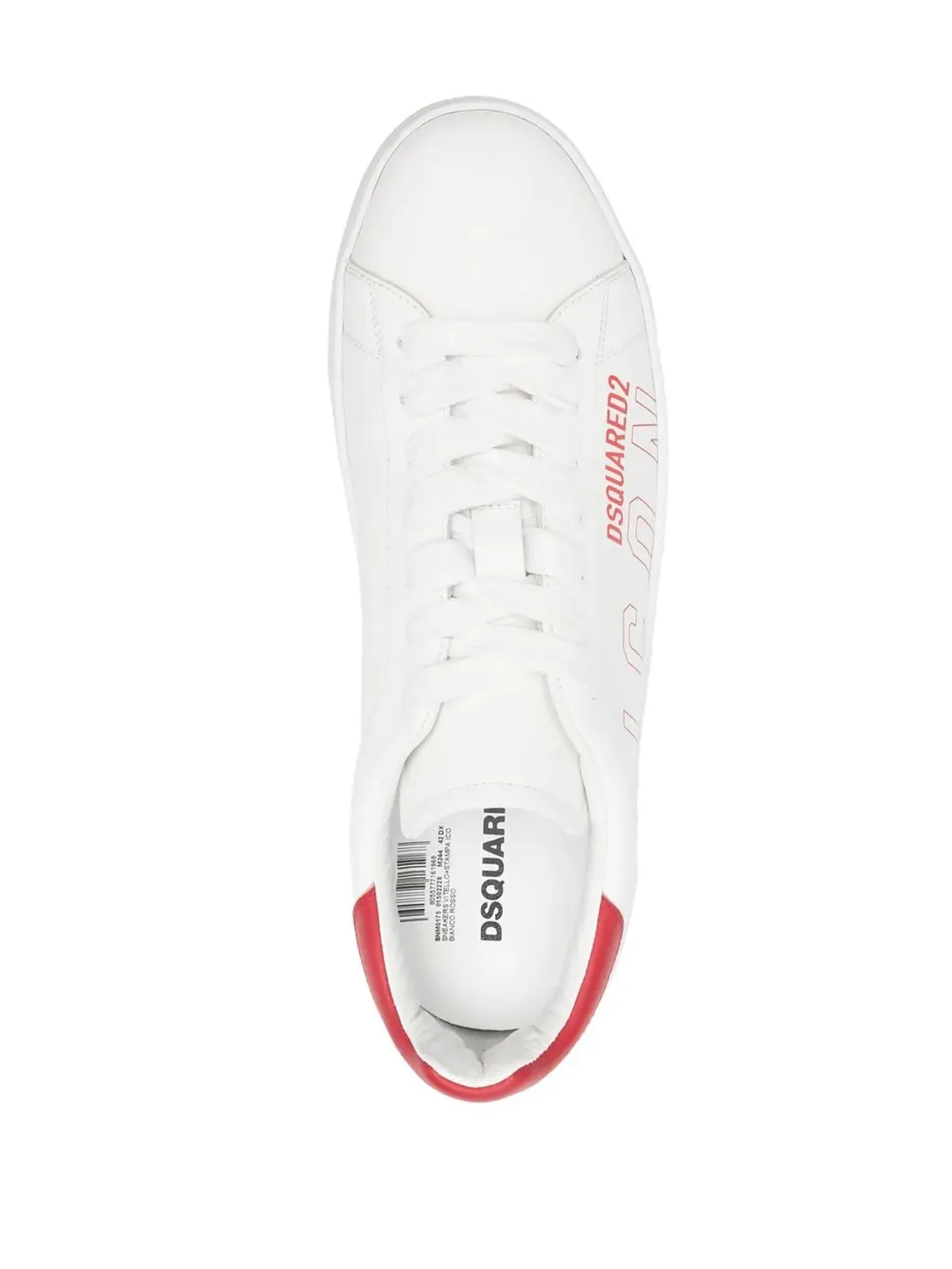 DSQUARED2 メープルリーフ ロー・トップ スニーカー - 画像4