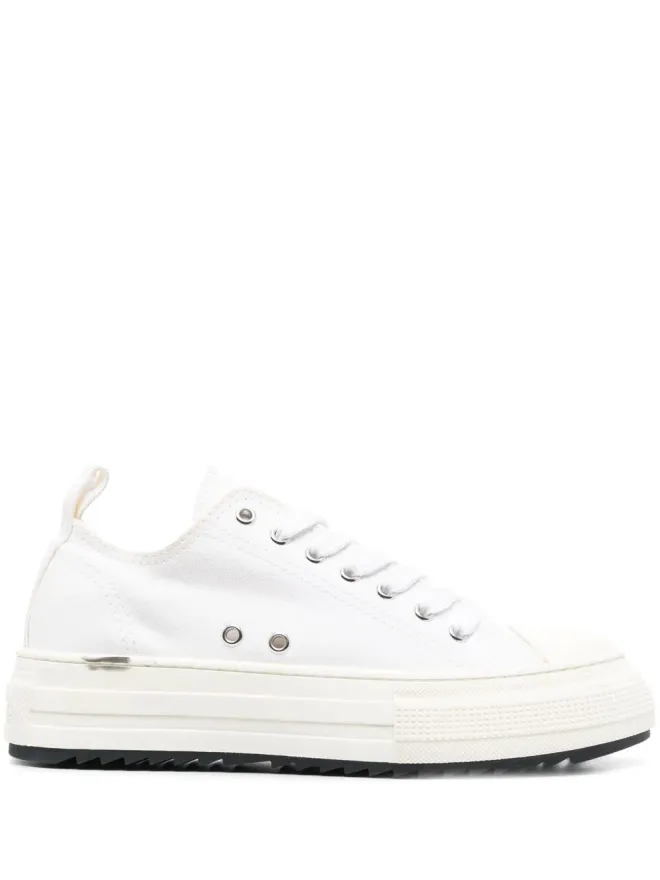 Dsquared2 DSQUARED2 プラットフォームソール ロー・トップスニーカーの商品画像