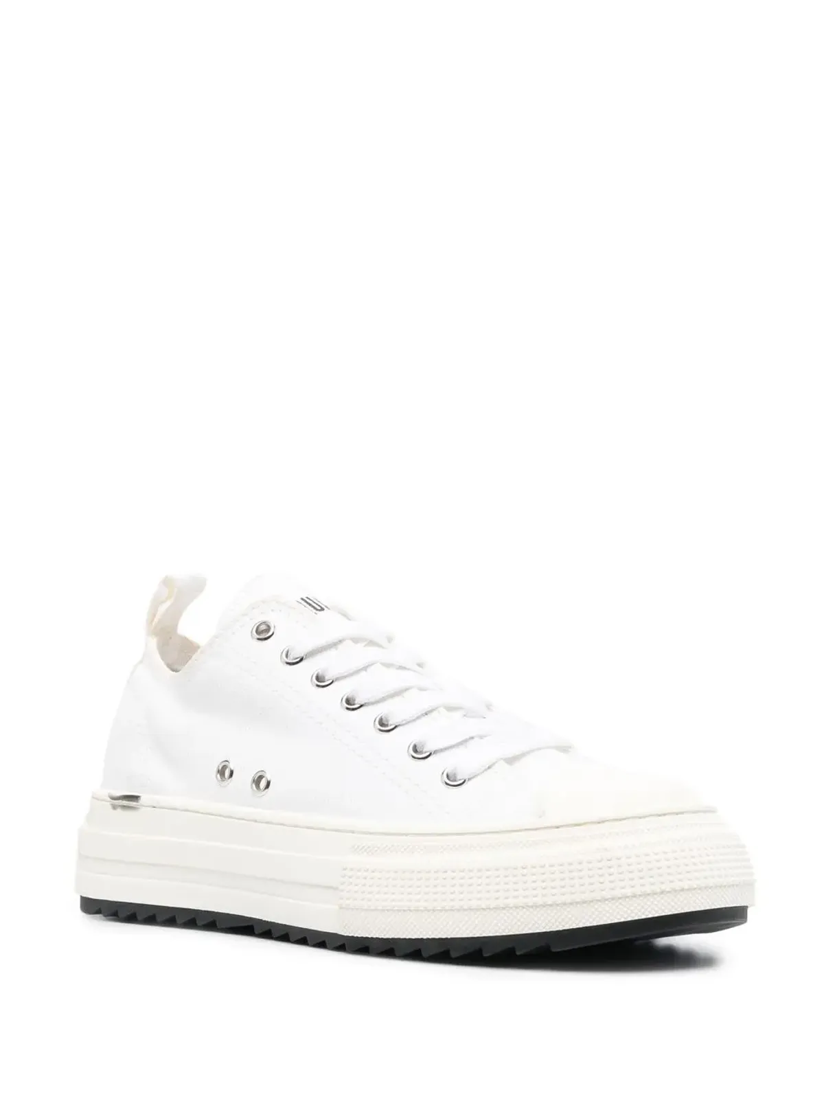 DSQUARED2 プラットフォームソール ロー・トップスニーカー - 画像2